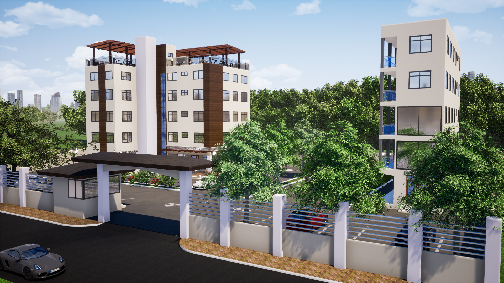 Airport 24SEVEN – Furnished Apartments & Mixed-Use Development, Ofankor